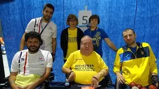 BISFed 2018 Olbia Regional Open, BC4 Pool A, Artem Kolinko (UKR) - Thomas Ramsawmy (FRA)