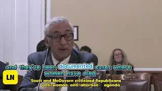 Скотт и Макговерн раскритиковали &laquo;антиженскую и антиабортную&raquo; программу республиканцев.