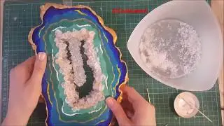 Comment faire une magnifique pierre artificielle : Geode