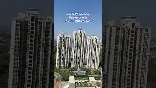 DLF NAVI Mumbai Biggest Launch #viralreels #mumbai #dlf #gurugram  #trending