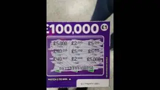 &pound;1 pound scratch card