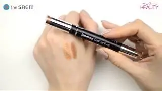 Двусторонний карандаш для глаз The Saem Saemmul Dual Tip Eyes