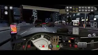 Real bus simulator ultimate [Neopon skyliner 2020] [Mobile game play] ,😜😜😜(bus game)