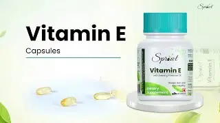 Sprowt Vitamin E Capsule For Glowing Skin & Strong Hair