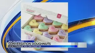 Krispy Kreme releases conversation heart donuts