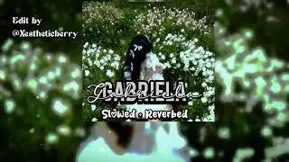Gariela song | slowed + reverbed | Comment down the next song . Edit by @Xestheticberry