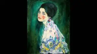 Gustav Klimt - Portrait of a Lady (1917)