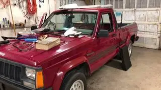 Jeep Comanche Rusted Out Floor (Part 1??)
