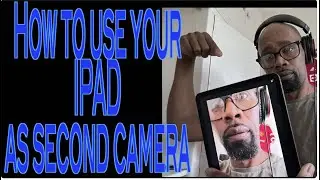 using your IPAD as second camera @EcammLive  @StreamYard #obsstudio