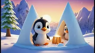 The Playful Penguins ︳A Fun Arctic Adventure Rhyme for Kids