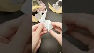 paper craft 💖🗞️📜 origami rabbit making