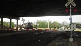 NS 3507 and NS 3296 pull NS A81 out of Huntsville, AL