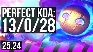 BARD & Kai'Sa vs SYLAS & Aphelios (SUP) | Perfect KDA: 13/0/28, 27K damage | EUW Master | 25.24