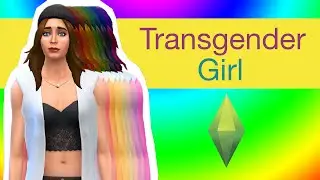 The Sims 4 (CAS): Transgender Girl
