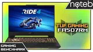 Asus TUF A15 (2022) - Ride 4 Gameplay Test (Ryzen 7 6800H, RTX 3060)