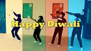 Safe Diwali ... A mime by students of class VII & VIII