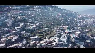 Almora drone shot