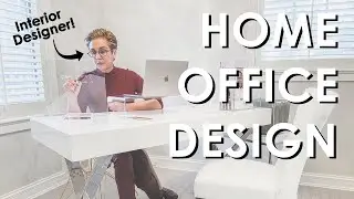 HOME OFFICE GOALS | Interior Designer Tracey Butler shares Home Office Design Tips