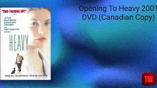 Opening To Heavy 2001 DVD (Canadian Copy)