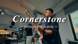 Cornerstone // Hillsong Worship | Electric Guitar Cam | In Ear Mix | Sunday Worship Live