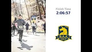 BAA half marathon 2023 (GoPro first person view)