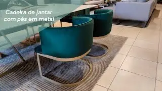 Cadeira de jantar com p&eacute;s em metal | Fratelli House