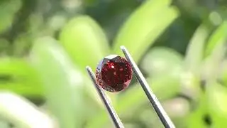 Fancy Red Round Portuguese Cut Loose Diamond   @ourosjewels