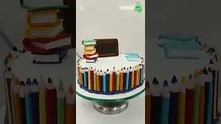 Classroom Theme Cake || Cake decorating ideas|Fondant Theme Cake||#cake #leo #cakedecorating #ideas