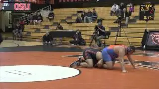 Oregon State Wrestling vs Boise St. in 120fps - 2/21/2016