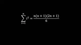 Sum of n squares