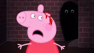 PEPPA SEES GHOSTS IN THE HOUSE