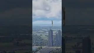 F-16 MK Bomb Drop on Ground Target