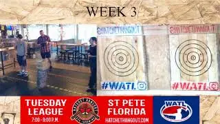 Hatchet Hangout - Axe Throwing St Pete WATL SEASON 4 2025 HATCHET LEAGUE WEEK 3!