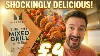 Trying the NEW TANDOORI MIXED Ready Meal by MYPROTEIN from ICELAND 🍗 | High Protein Food Review