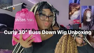 BEYONC&Eacute; ??????!! 🫢 | Kinky Curly Wig Unboxing | TalishaFaye