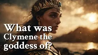 What was Clymene the goddess of? Greek Mythology Story