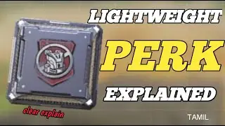 lightweight perk explain in cod mobile||in tamil|blue perks|cod mobile|best perk|all perks explain