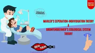 Mahler's Theory and Bronfenbrenner Theory| Child Psychology | Behavioral Pedodontics #mds #bds