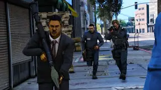 [GTA 5] UN HOMME SORT UN LANCE ROQUETTE EN PLEINE RUE | LSPDFR #1060