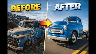 FROM SCRAPYARD TO SHOWSTOPPER | INSANE Truck Restoration (Before & After)