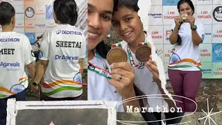 Marathon | My First Marathon Experience | Stepping Out of My Comfort Zone | weightloss journey 