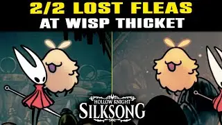 Путеводитель по местам затерянных блох в Висп-Тикете | Hollow Knight Silksong