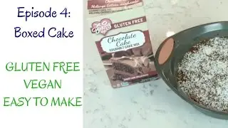 Quick and Delicious Gluten Free Vegan Cake from a Box