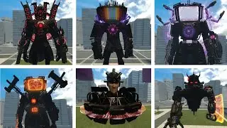 Astro hydra titan vs all Skibidi titan tvman , cameraman , speakerman in Garry's Mod ! Garry's Mod
