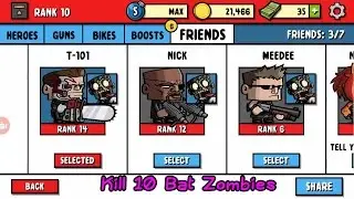 Zombie Age 3 :Mission #92 Destroy 10 Bat Zombies