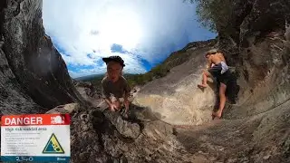 Mount Beerwah, Queensland's Deadliest Climb&nbsp;Glass House Mountains [Sony A7siii & GoPro 360]