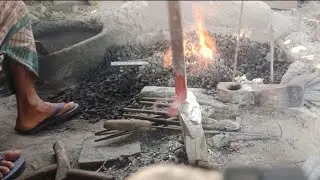 Making a Sand Mold for a Traditional Blade 🌞 Blacksmith Sand Casting Process 🌞 #handmade 
