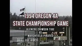 Glencoe Football - 1994 State Championship Game
