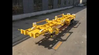 P043 Container Terminal Semi Trailer For China Market (English)