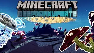 Upgrading Minecraft's Deep Dark into a MASSIVE New Dimension!!